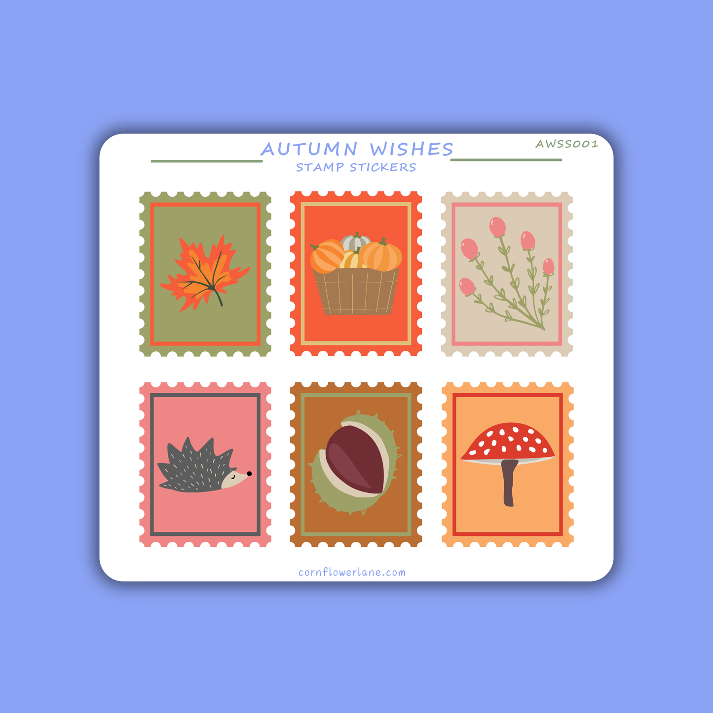Stamp Stickers - Four Seasons Collection