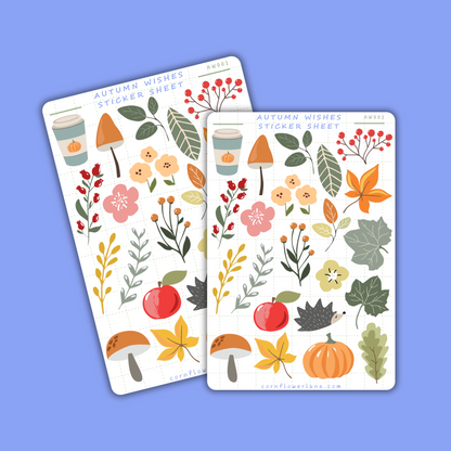 Autumn Wishes Stickers