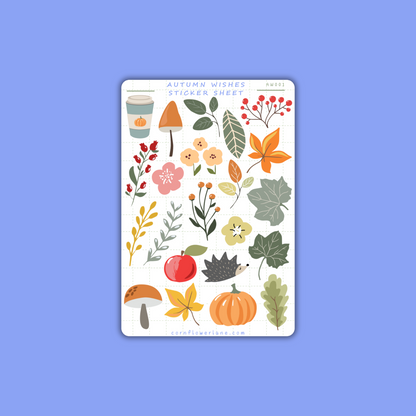 Autumn Wishes Stickers