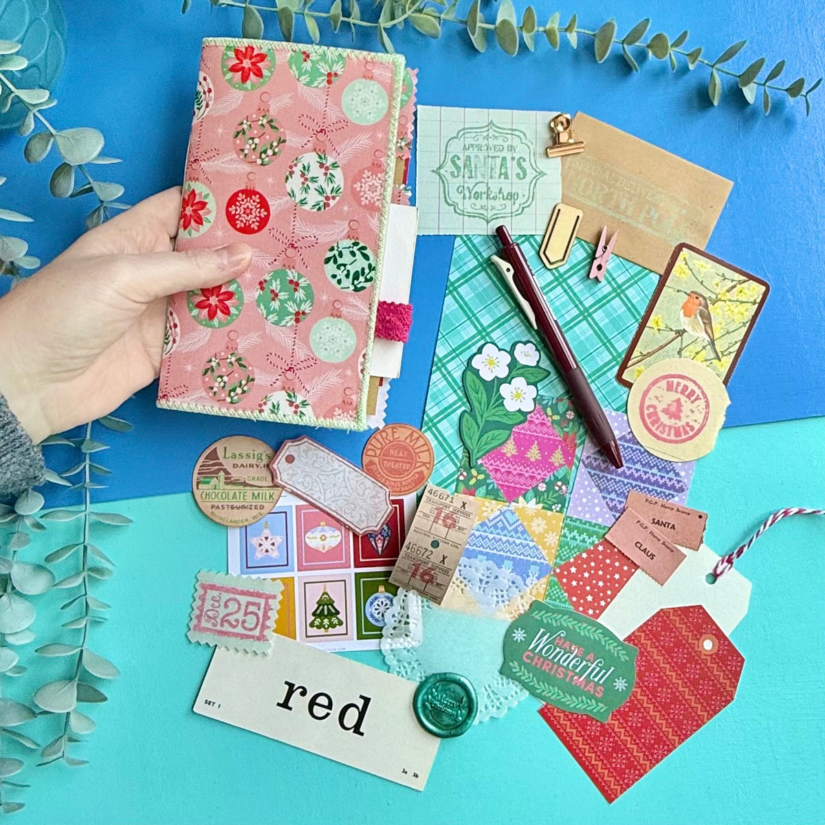 Unwrap & Keep Memories - Christmas Journal & Kit