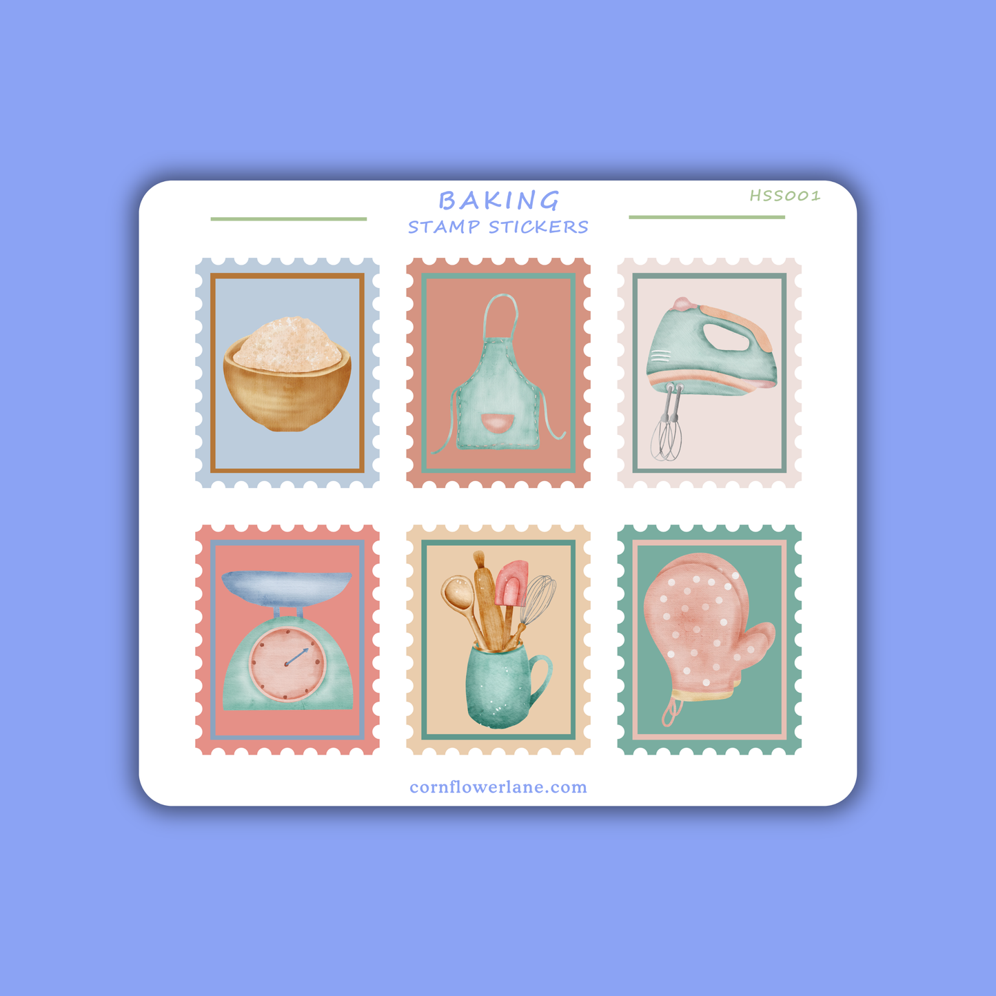 Stamp Stickers - Hobbies Collection