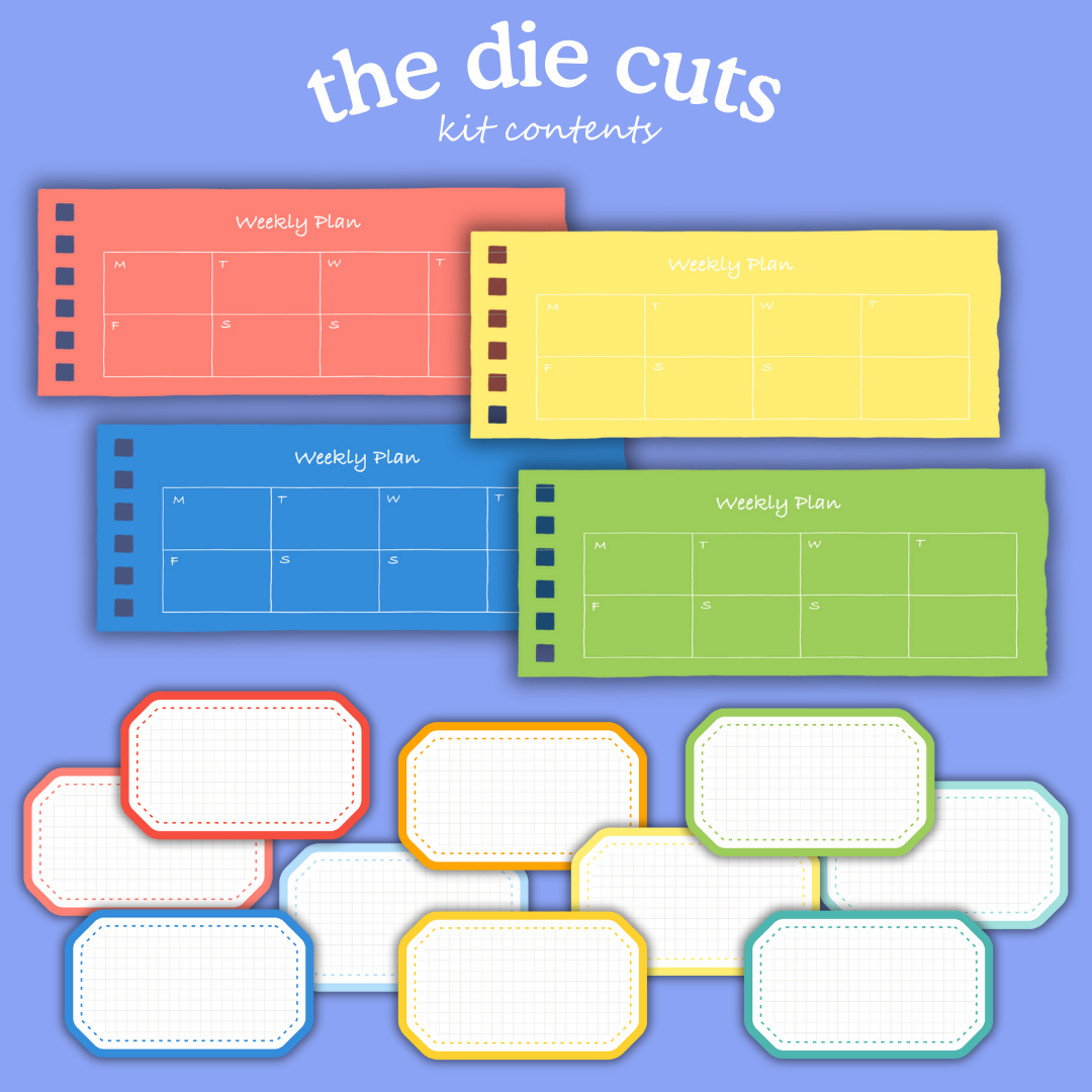 Bright Ideas Digital Paper Craft Kit – Papers, Die Cuts & Cards (Digital Download)