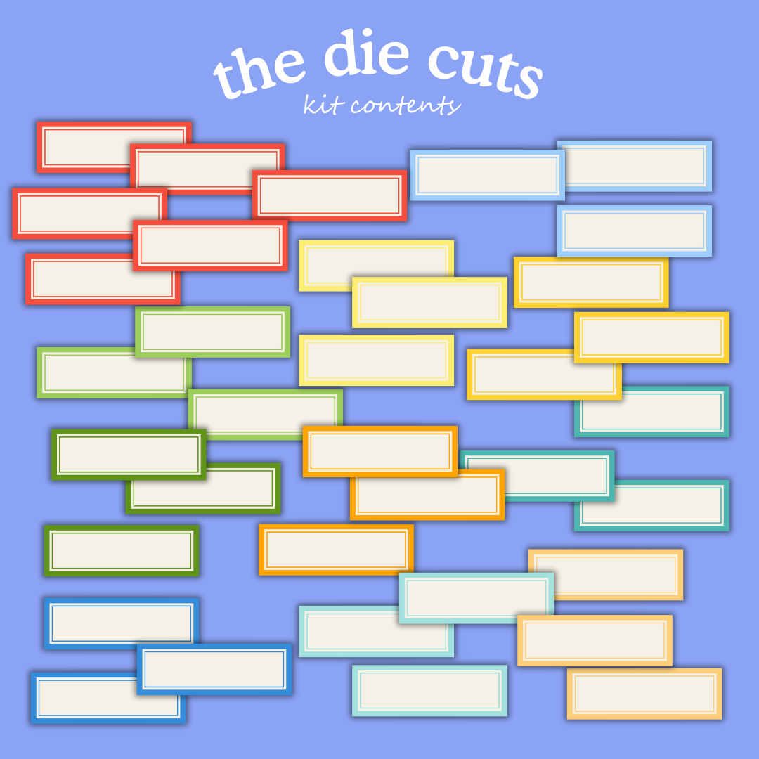 Bright Ideas Digital Paper Craft Kit – Papers, Die Cuts & Cards (Digital Download)