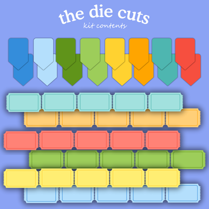 Bright Ideas Digital Paper Craft Kit – Papers, Die Cuts & Cards (Digital Download)