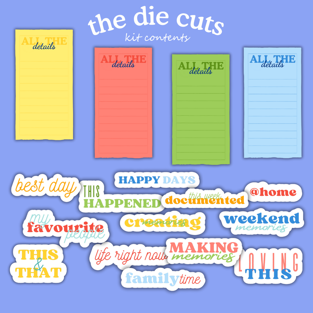 Bright Ideas Digital Paper Craft Kit – Papers, Die Cuts & Cards (Digital Download)