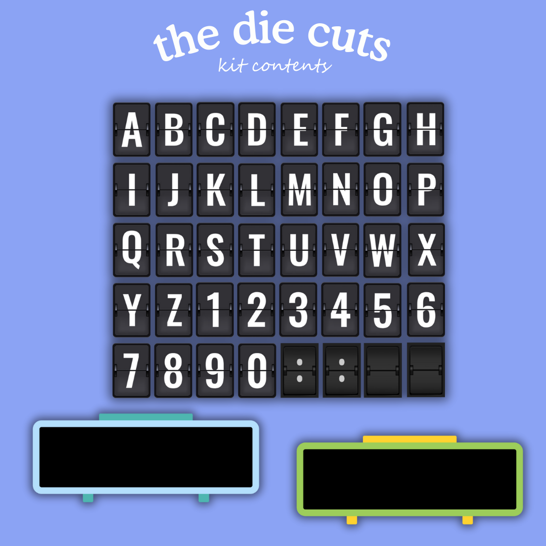 Bright Ideas Digital Paper Craft Kit – Papers, Die Cuts & Cards (Digital Download)