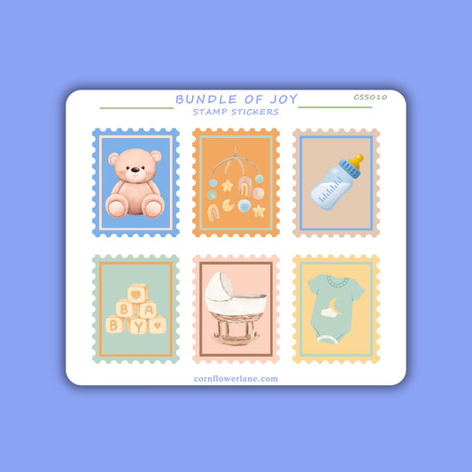 Stamp Stickers - Celebration Collection