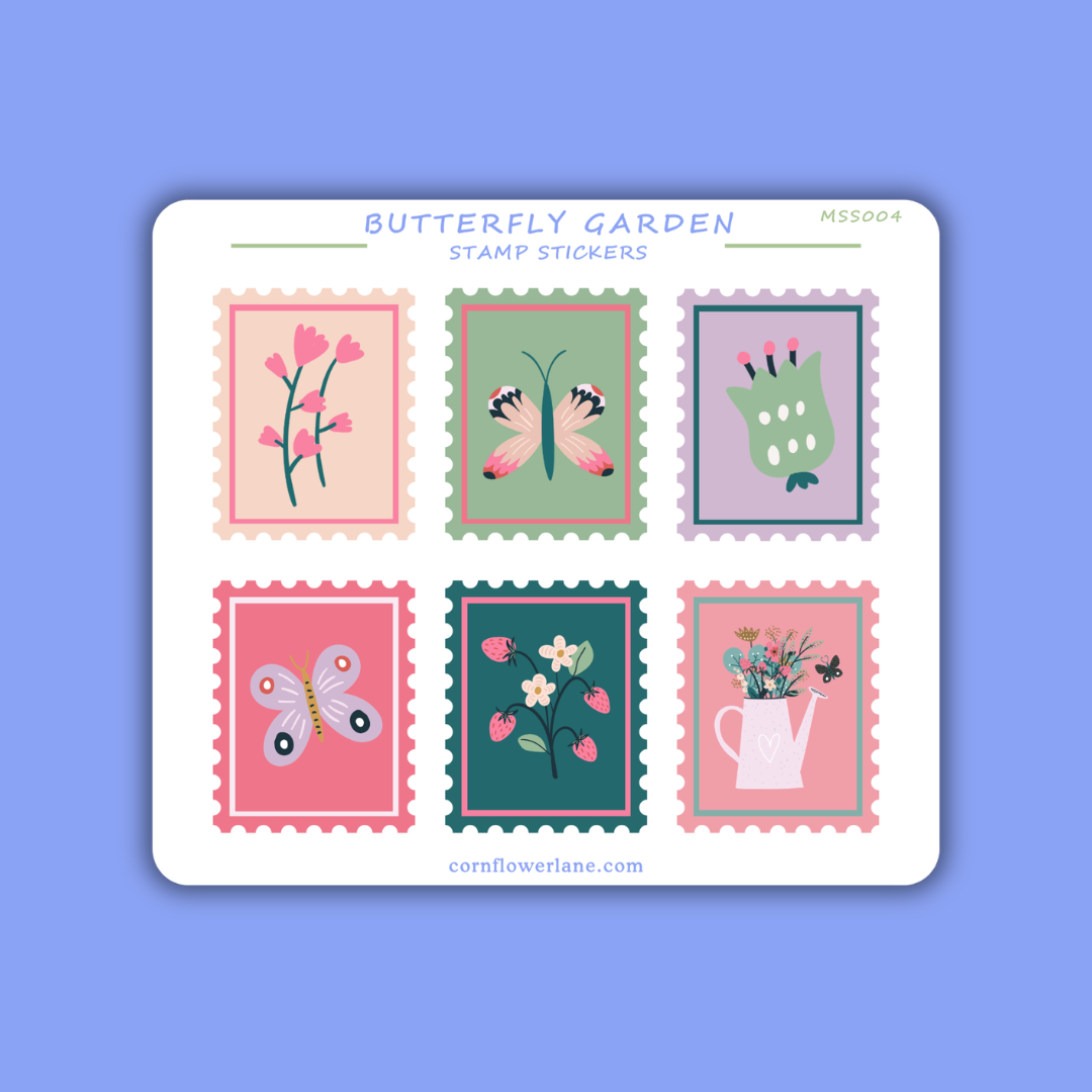 Stamp Stickers - Mixed Collection