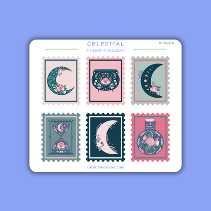 Stamp Stickers - Romance Collection