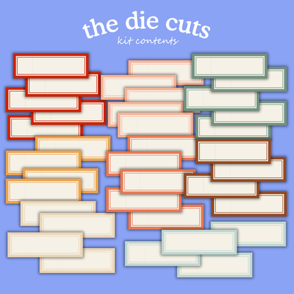 Cosy Autumn Printable Craft Kit – Die Cuts, Papers & Journal Cards (Instant Download)