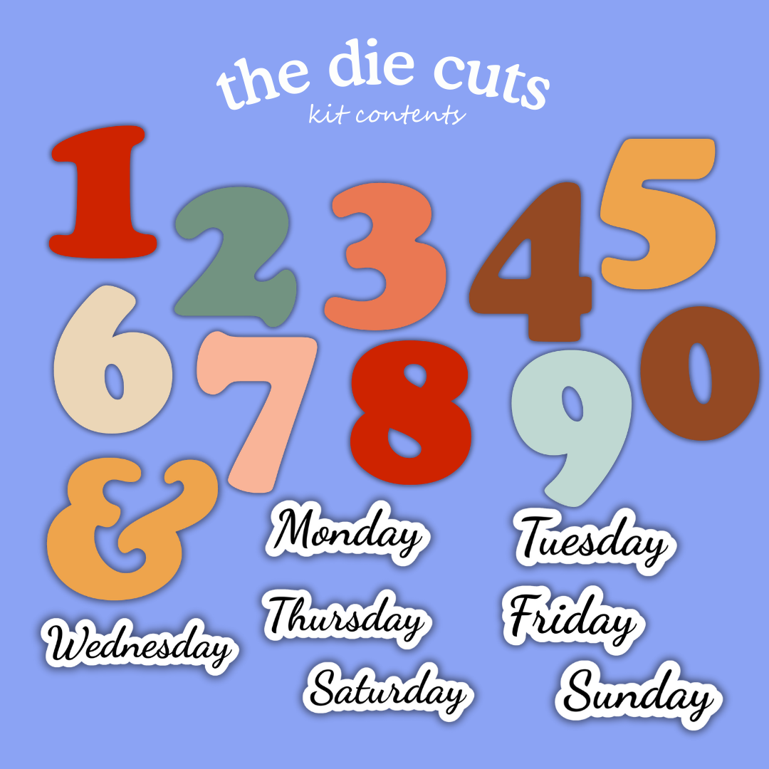 Cosy Autumn Printable Craft Kit – Die Cuts, Papers & Journal Cards (Instant Download)