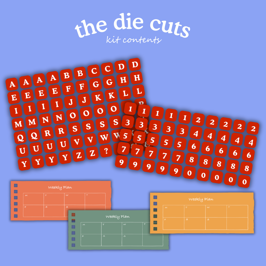 Cosy Autumn Printable Craft Kit – Die Cuts, Papers & Journal Cards (Instant Download)