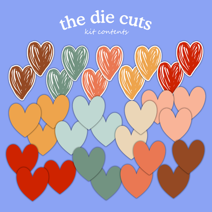 Cosy Autumn Printable Craft Kit – Die Cuts, Papers & Journal Cards (Instant Download)