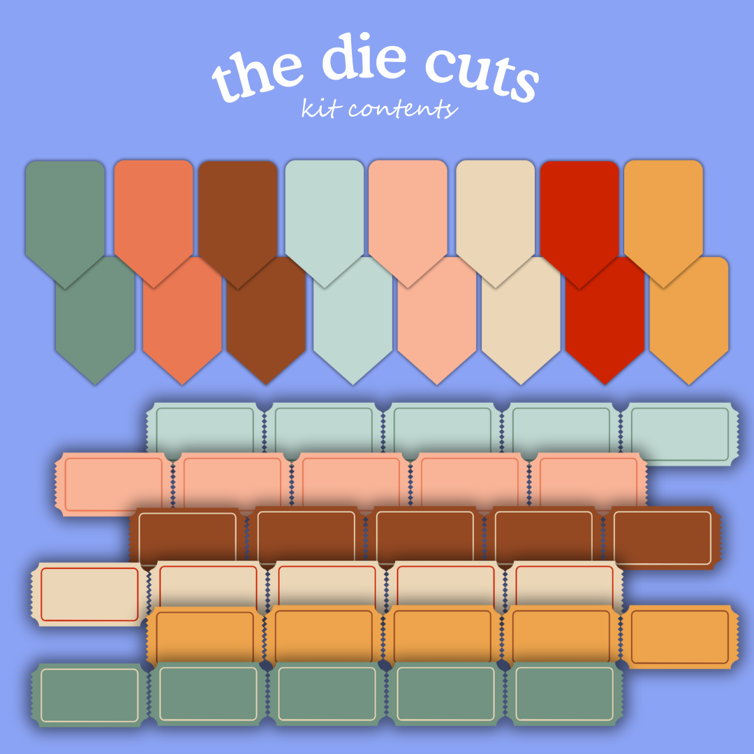 Cosy Autumn Printable Craft Kit – Die Cuts, Papers & Journal Cards (Instant Download)