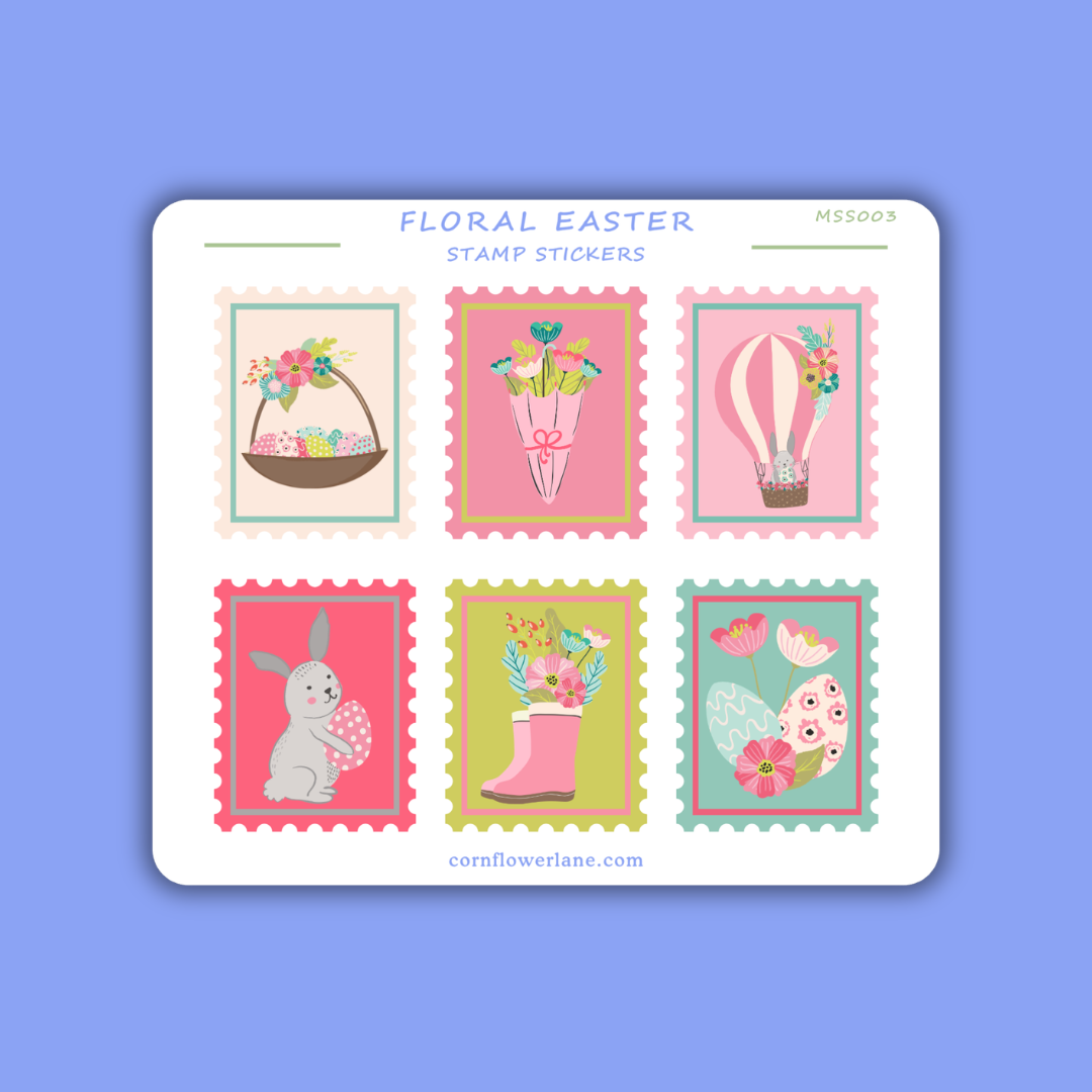 Stamp Stickers - Mixed Collection