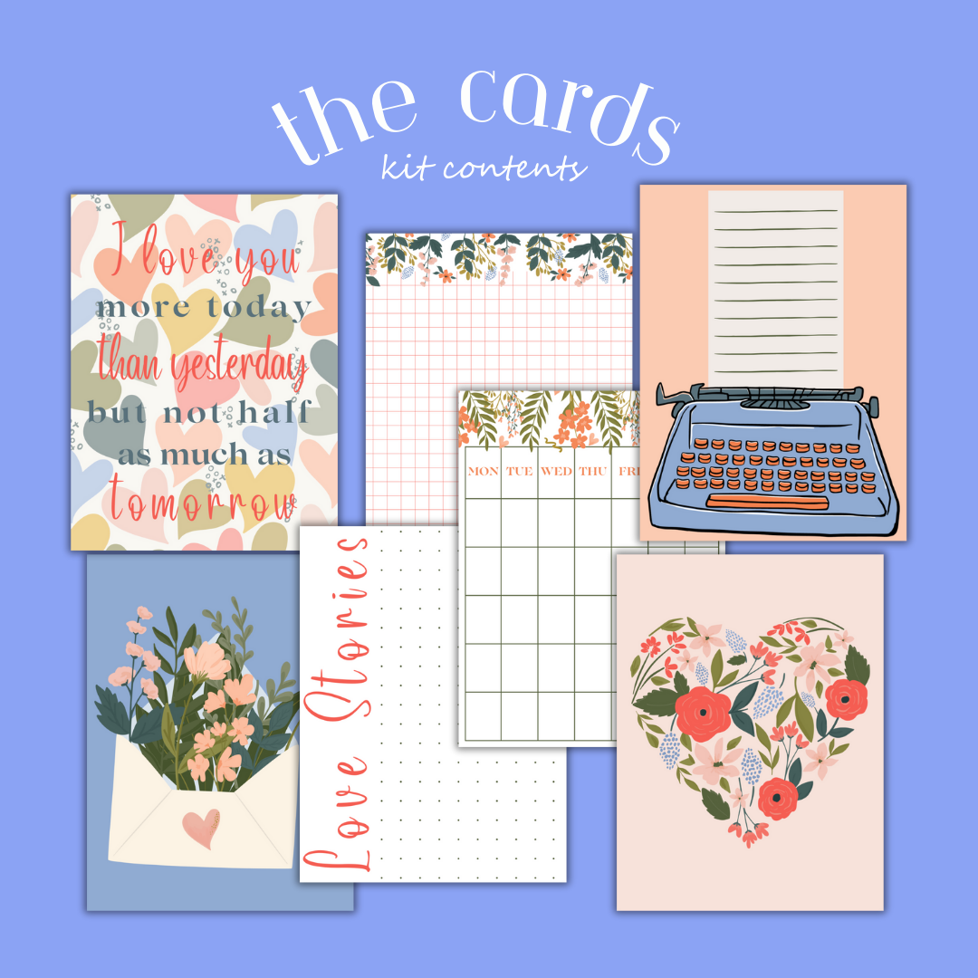 Floral Love Letters Journaling Kit