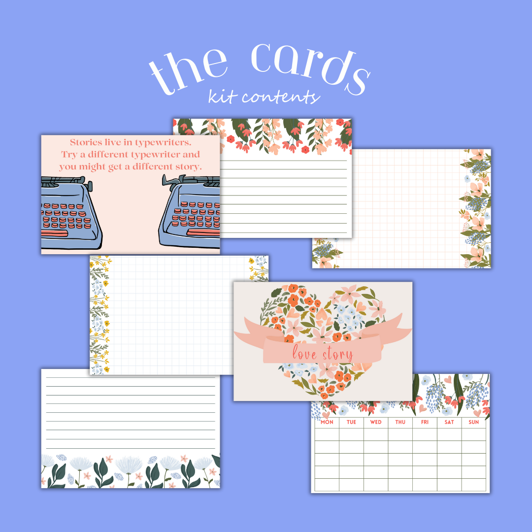 Floral Love Letters Journaling Kit