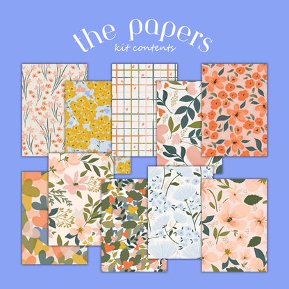 Floral Love Letters Journaling Kit