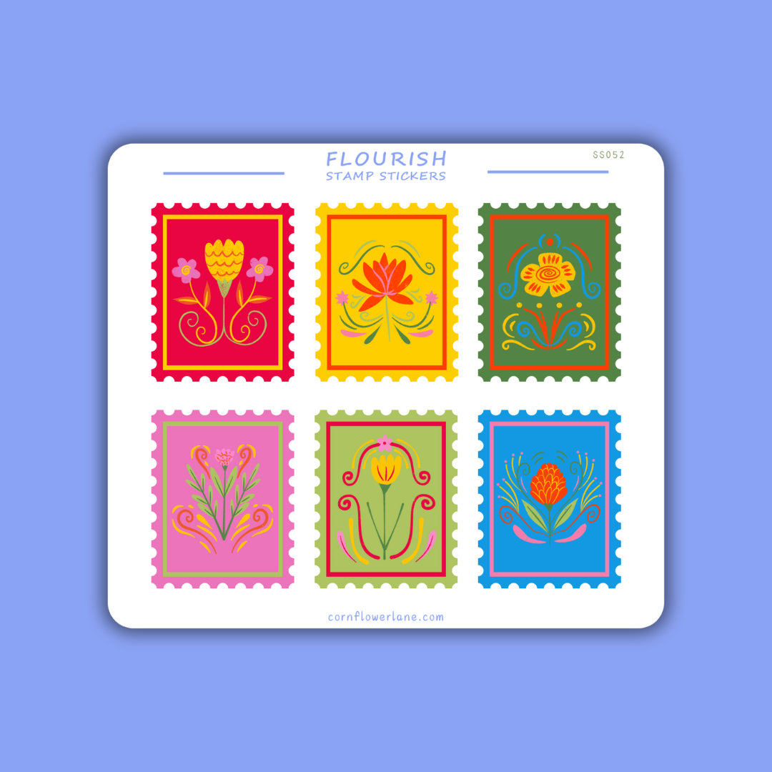 Stamp Stickers - 12th Collection
