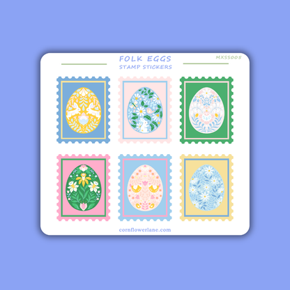 Stamp Stickers - Mixed Collection