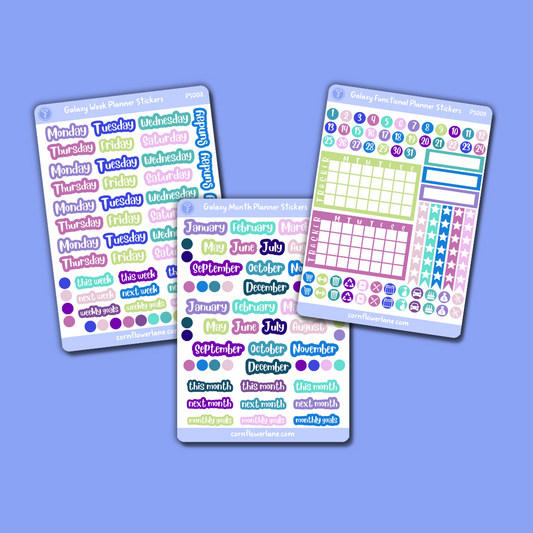 Galaxy Planner Stickers