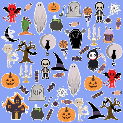 Halloween Ephemera Die Cuts