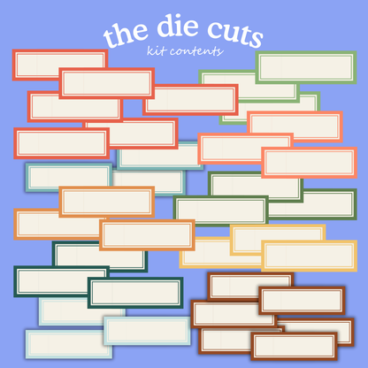 Handmade Christmas Digital Craft Kit – Papers, Die Cuts & Cards (Digital Download)