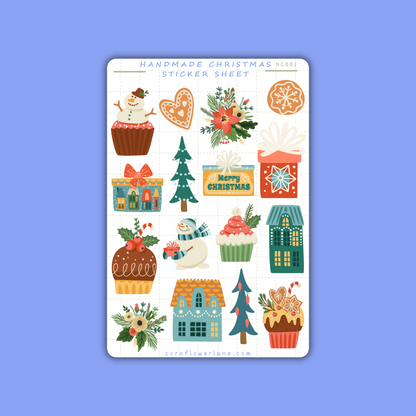 Handmade Christmas Stickers