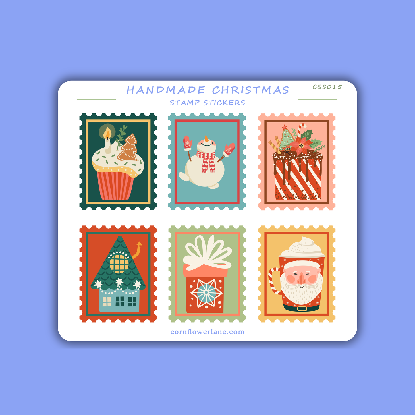 Stamp Stickers - Celebration Collection