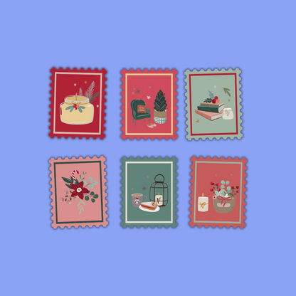 Seasonal Die Cut Stickers