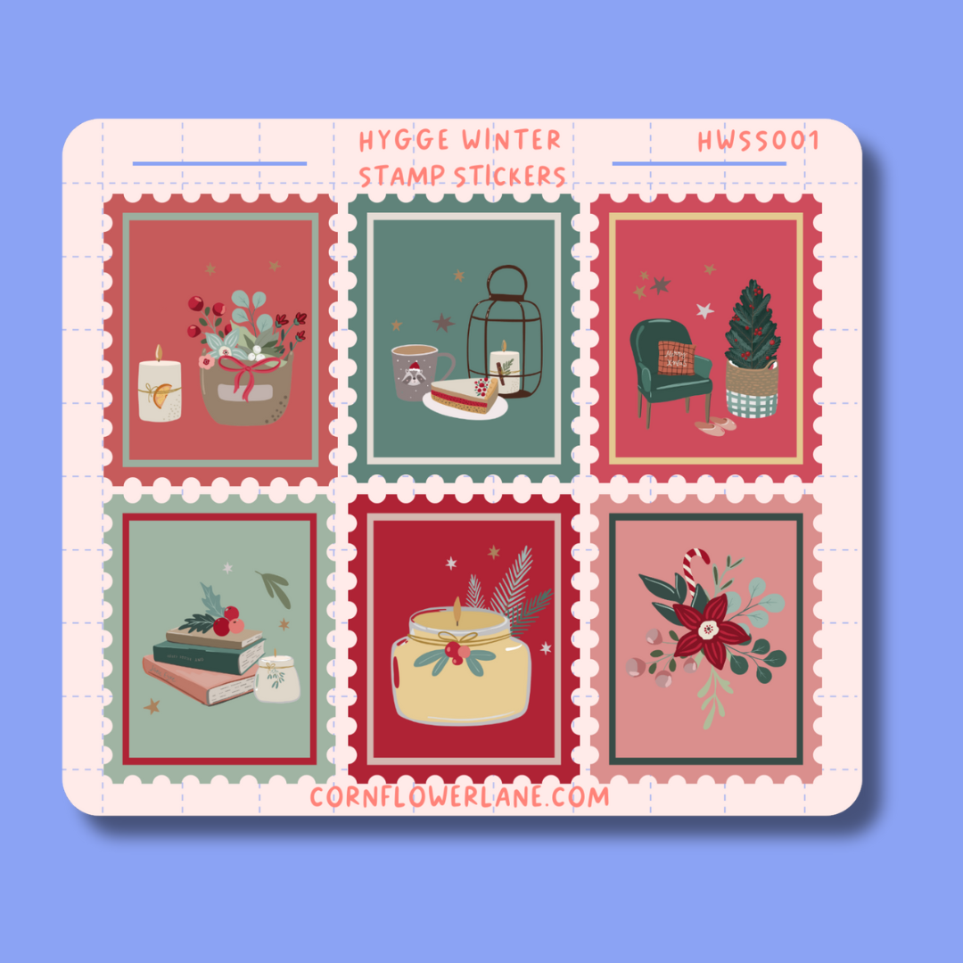 Seasonal Stamp Stickers