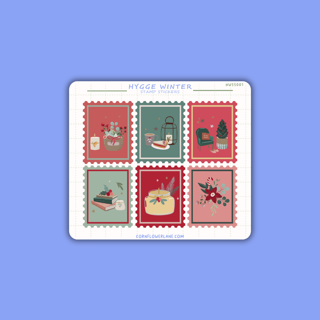 Seasonal Stamp Stickers