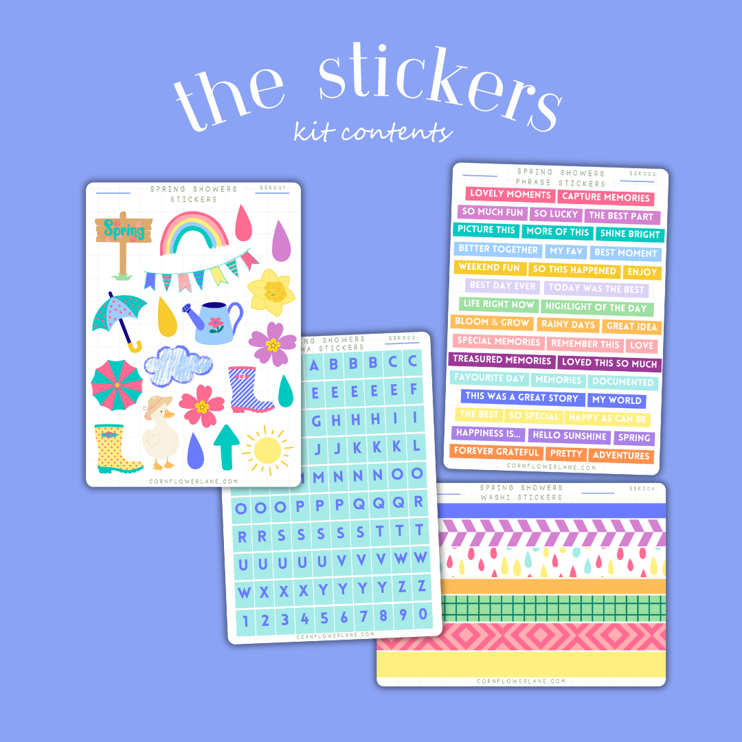 *NEW* Spring Showers Journaling Kit