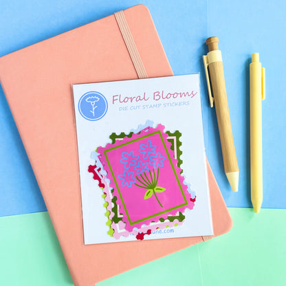 Floral Blooms Die Cut Stickers