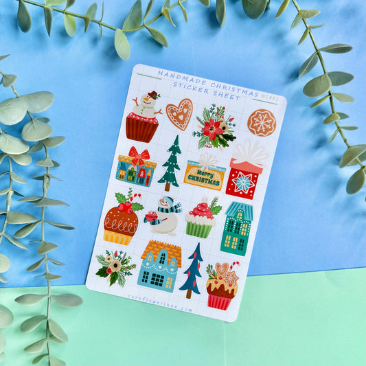 Handmade Christmas Stickers