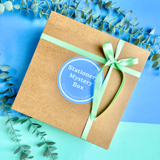 Stationery Mystery Box – Surprise Creative Supplies Worth Over £20