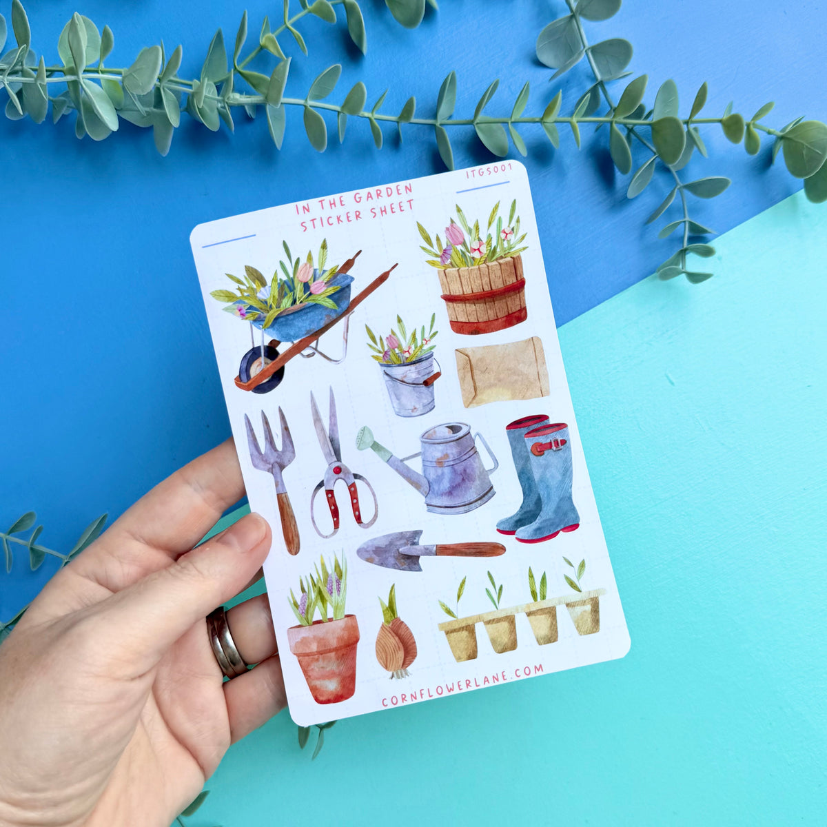 In The Garden Stickers