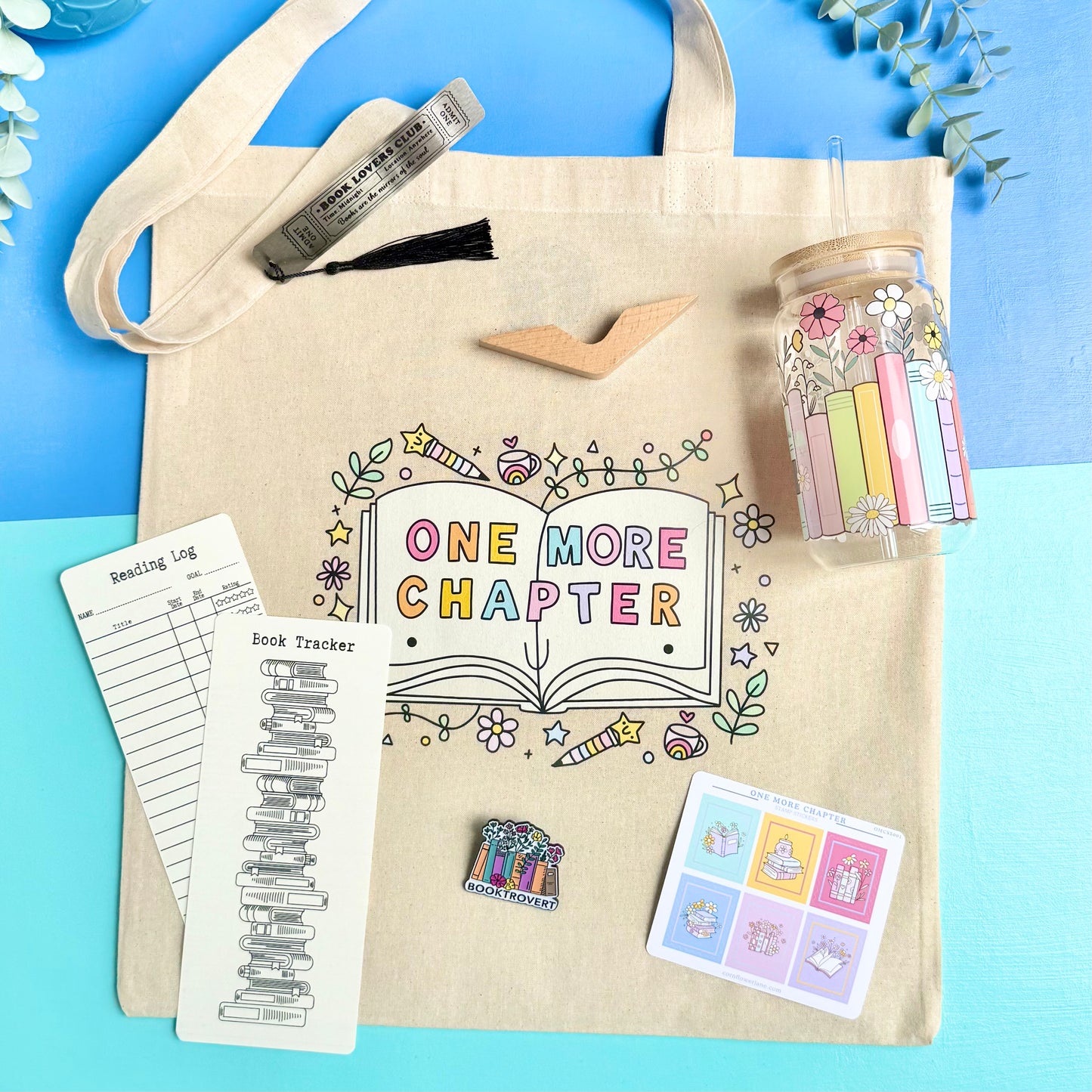 'One More Chapter' - Book Lovers Gift Set