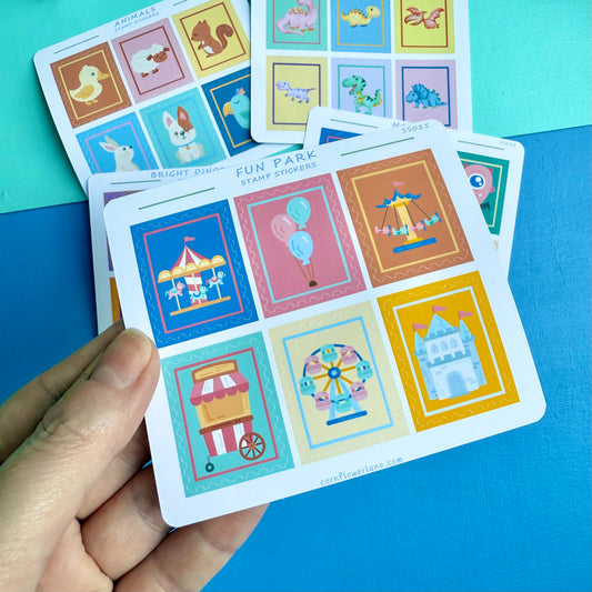 Stamp Stickers - Imagination Collection