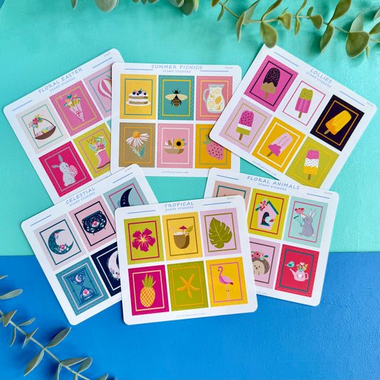 Stamp Stickers - Sweet Escape Collection