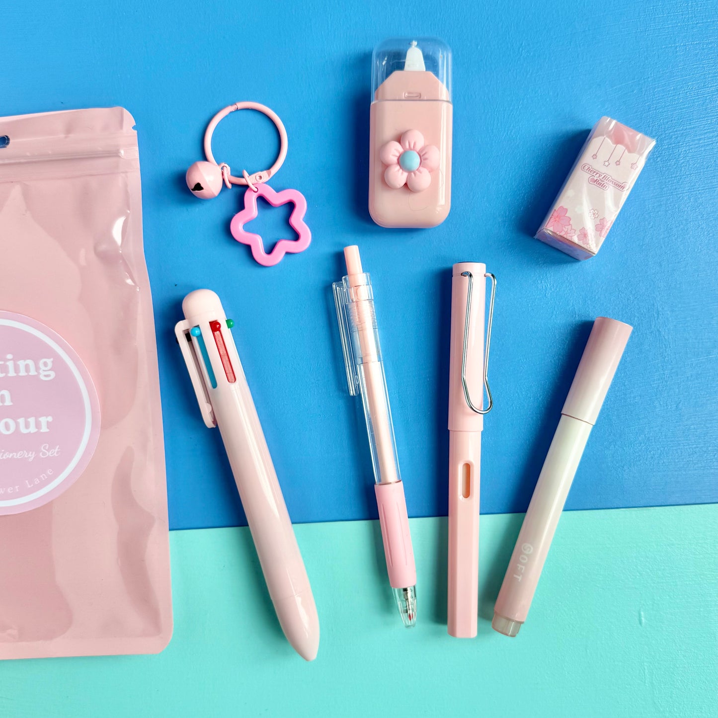 Colourful Stationery Set –  Desk Essentials Kit