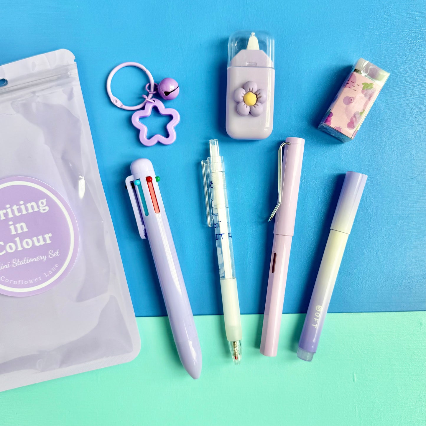 Colourful Stationery Set –  Desk Essentials Kit