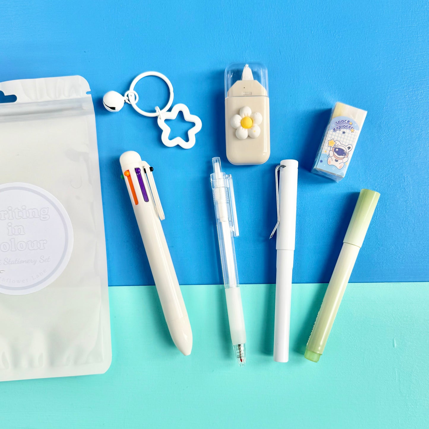 Colourful Stationery Set –  Desk Essentials Kit