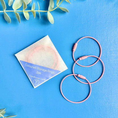 Craft Supplies Storage Ring - 3pk