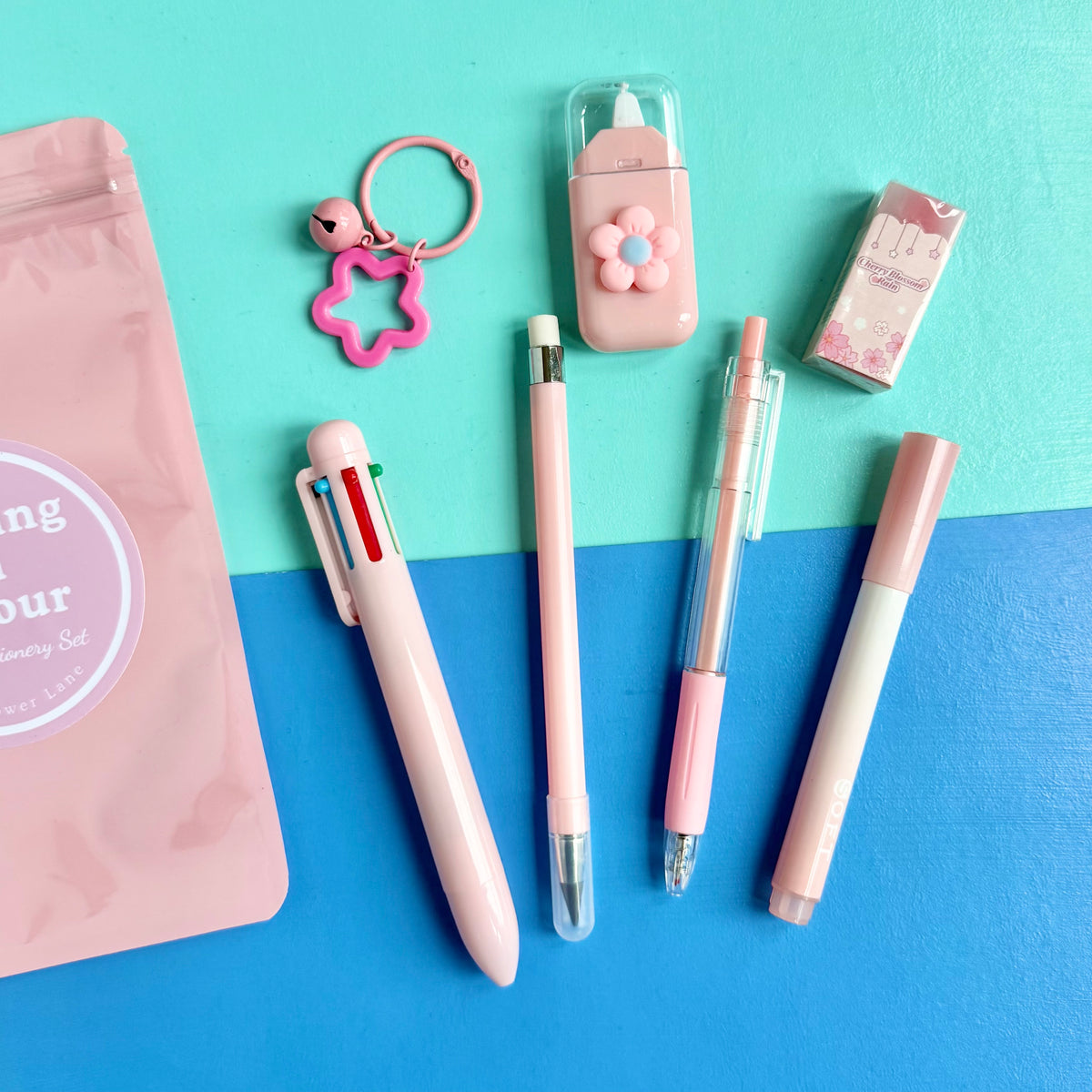 Colourful Stationery Set –  Desk Essentials Kit