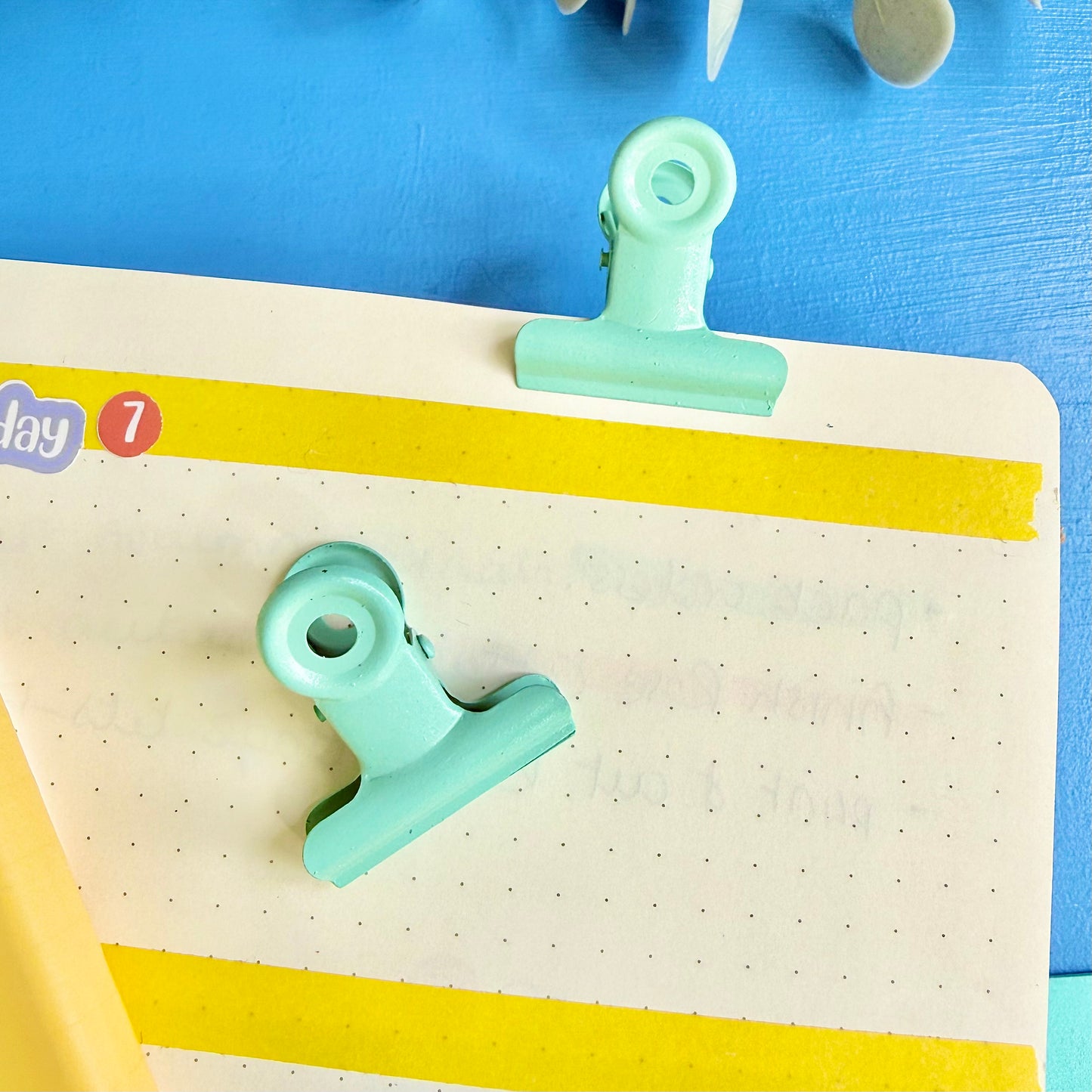 Colourful Bulldog Clips – Pack of 3