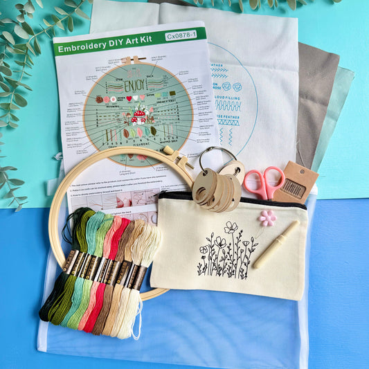 Embroidery Craft Kit – Beginner Friendly