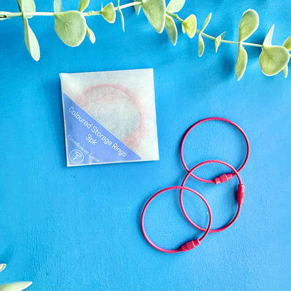 Craft Supplies Storage Ring - 3pk