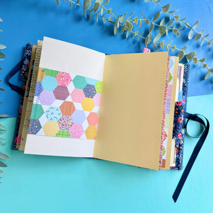 Liberty Fabric Handmade Junk Journal