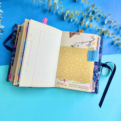 Liberty Fabric Handmade Junk Journal